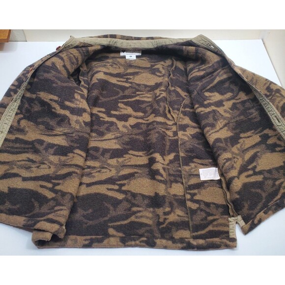 Columbia Gallatin Range Wool Blend Jacket Outfitter Camo XL - Picture 3 of 16